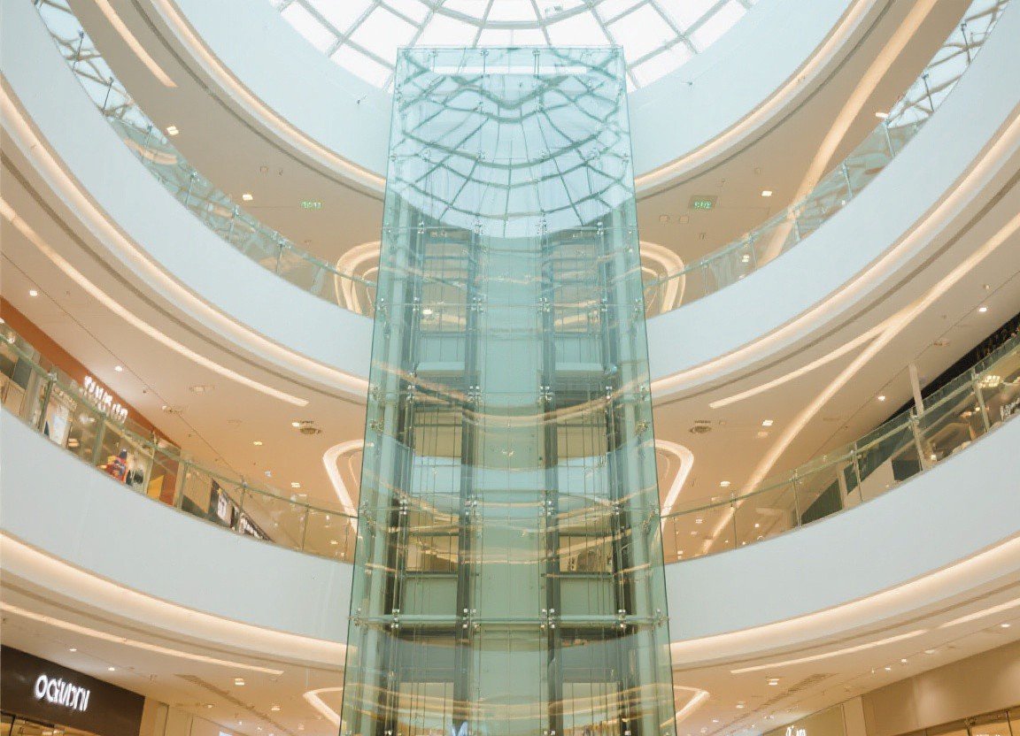 Shopping Mall Glass Atrium